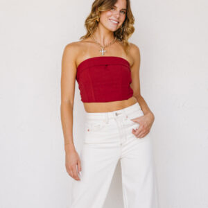 Cocky Strapless Top